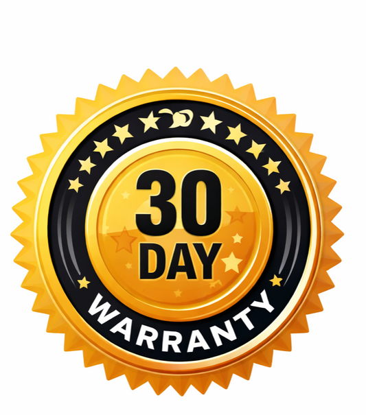 + 30 Day Warranty